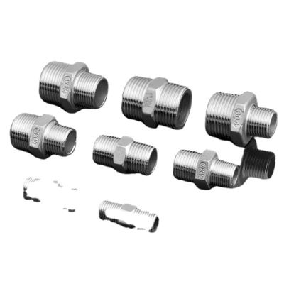 Kundenspezifische Unterstützung ODM Gießung aus Edelstahl 316 BSP/NPT Hex Reduktion Nippel