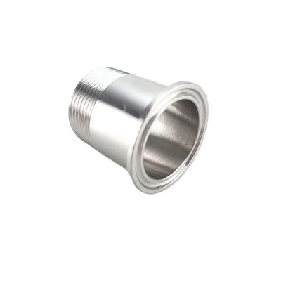 Quadratkopf-Code Sanitär-Männlich-Gitter-Ferrule-Adapter für die DIN/SMS/ISO/3A-Norm
