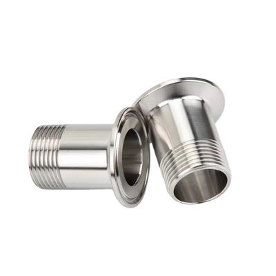Quadratkopf-Code Sanitär-Männlich-Gitter-Ferrule-Adapter für die DIN/SMS/ISO/3A-Norm