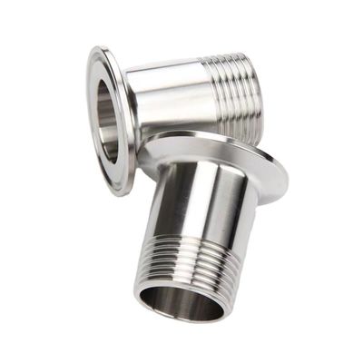 Quadratkopf-Code Sanitär-Männlich-Gitter-Ferrule-Adapter für die DIN/SMS/ISO/3A-Norm