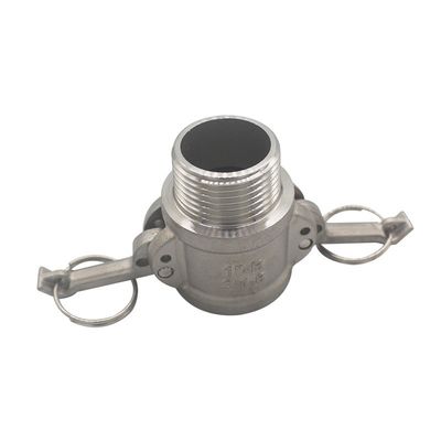 ODM unterstützte Edelstahl 304 316 Camlock Schnellkopplung Typ B BSPT NPT Gewinde