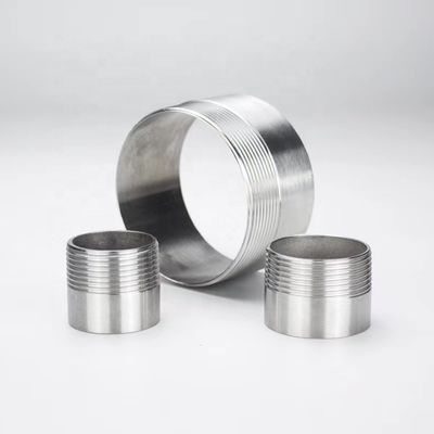 Rohrverbindungen aus Edelstahl mit weiblicher Verbindung 1/2"-6" mit Sechseckenkopf/Rundkopfcode
