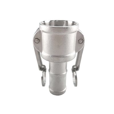 Langlebige Edelstahl 304 316 Camlock Schnellkopplungen Typ C zur Verbindung von Rohrleitungen