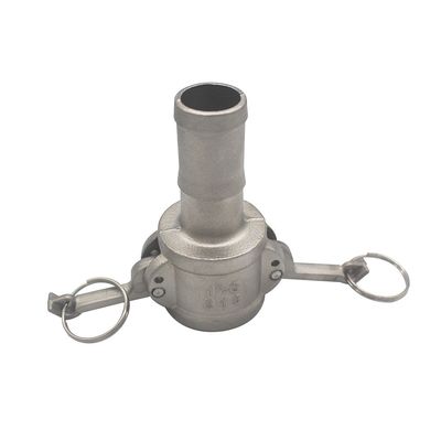 Langlebige Edelstahl 304 316 Camlock Schnellkopplungen Typ C zur Verbindung von Rohrleitungen