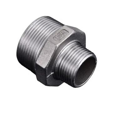 Gleich 304316 Edelstahl Hydraulisches Männliches Gewindehexagonalrohr Nippel NPT BSPT