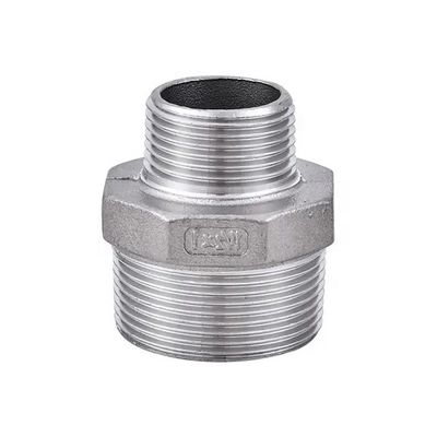 Gleich 304316 Edelstahl Hydraulisches Männliches Gewindehexagonalrohr Nippel NPT BSPT