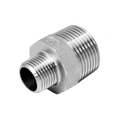 Gleich 304316 Edelstahl Hydraulisches Männliches Gewindehexagonalrohr Nippel NPT BSPT