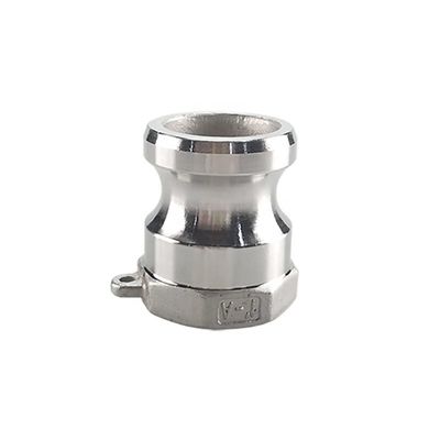 SS 304 316 Camlock-Schnellanschlüsse für Wassergas-Öl NPT BSP 1/4"-4" Rundkopfcode