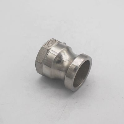 SS 304 316 Camlock-Schnellanschlüsse für Wassergas-Öl NPT BSP 1/4"-4" Rundkopfcode