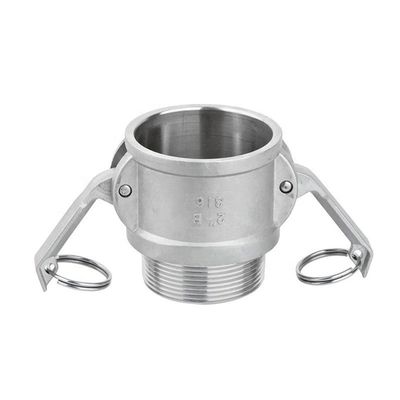 Spezialisierte SS304 316L Typ B Schnellanschlüsse für Wassergasöl NPT BSP 1/4"-4