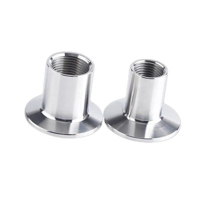 Tri-Clamp Npt Bsp Rohrbefestigungen Männlicher Gewindeadapter/Kopplung mit rundem Kopfcode SS304