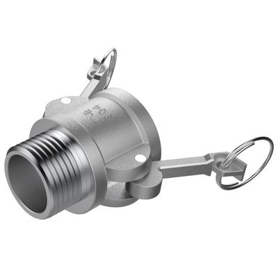 Spezialisierte SS304 316L Typ B Schnellanschlüsse für Wassergasöl NPT BSP 1/4"-4