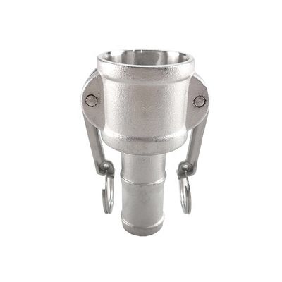 Zusammengefasste SS304 316L Typ C Schnellanschlüsse für Wassergasöl NPT BSP 1/4"-4