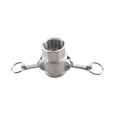 Zusammengefasste SS304 316L Typ C Schnellanschlüsse für Wassergasöl NPT BSP 1/4"-4