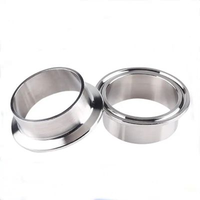 Edelstahl 304 316 SMS Tri Clover Ferrule/Nippel Silber Klemm Verbindung Design