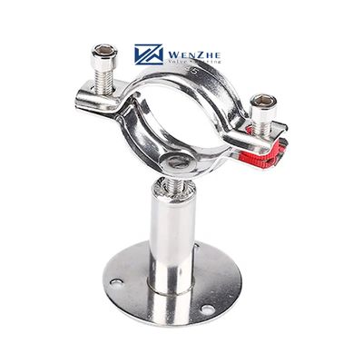 Customized OEM verstellbare Rohrspange Edelstahlrohr für Schweißverbindung