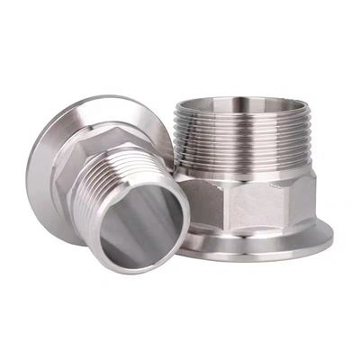 Sanitärstahl SS304/SS316L Tri-Clamp Hex Nippel Thread Ferrule