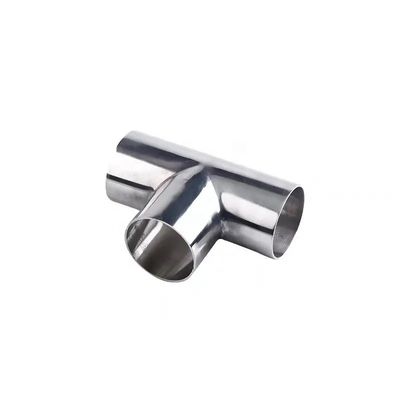 1/4''-4.0' Größe Sanitäre Schweiß-Tee-Verbindungsrohr für Industrie SS304/316 Material
