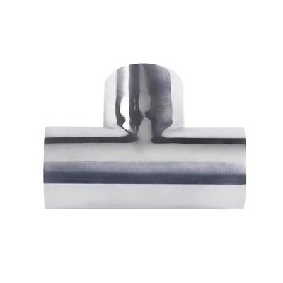 1/4''-4.0' Größe Sanitäre Schweiß-Tee-Verbindungsrohr für Industrie SS304/316 Material