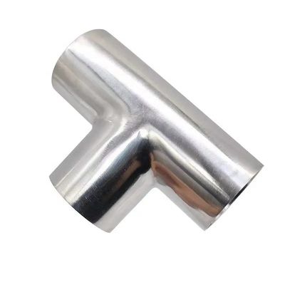 1/4''-4.0' Größe Sanitäre Schweiß-Tee-Verbindungsrohr für Industrie SS304/316 Material