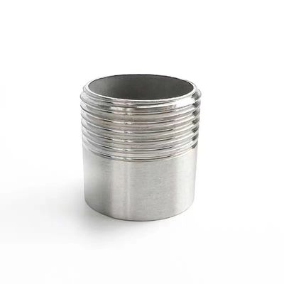 Allgemeine SS304/316-Draht Brustwarze für Homebrew-Hardware NPT/BSPP/BSPT