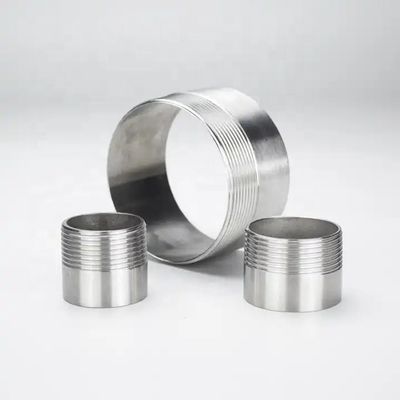 Silber WZ SS316 Männlicher Fass Nippel NPT BSPP BSPT G Gewinde 2 " Customized Support OEM