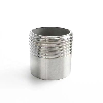 Silber WZ SS316 Männlicher Fass Nippel NPT BSPP BSPT G Gewinde 2 " Customized Support OEM