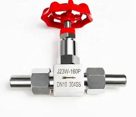 Silber 304 316 Edelstahl J13W-160P Nadelventil Innenfaden Nadelventil