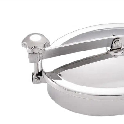 304 316 Edelstahl Sanitär-Kohlloch-Abdeckung für Weinkannen Handloch rund